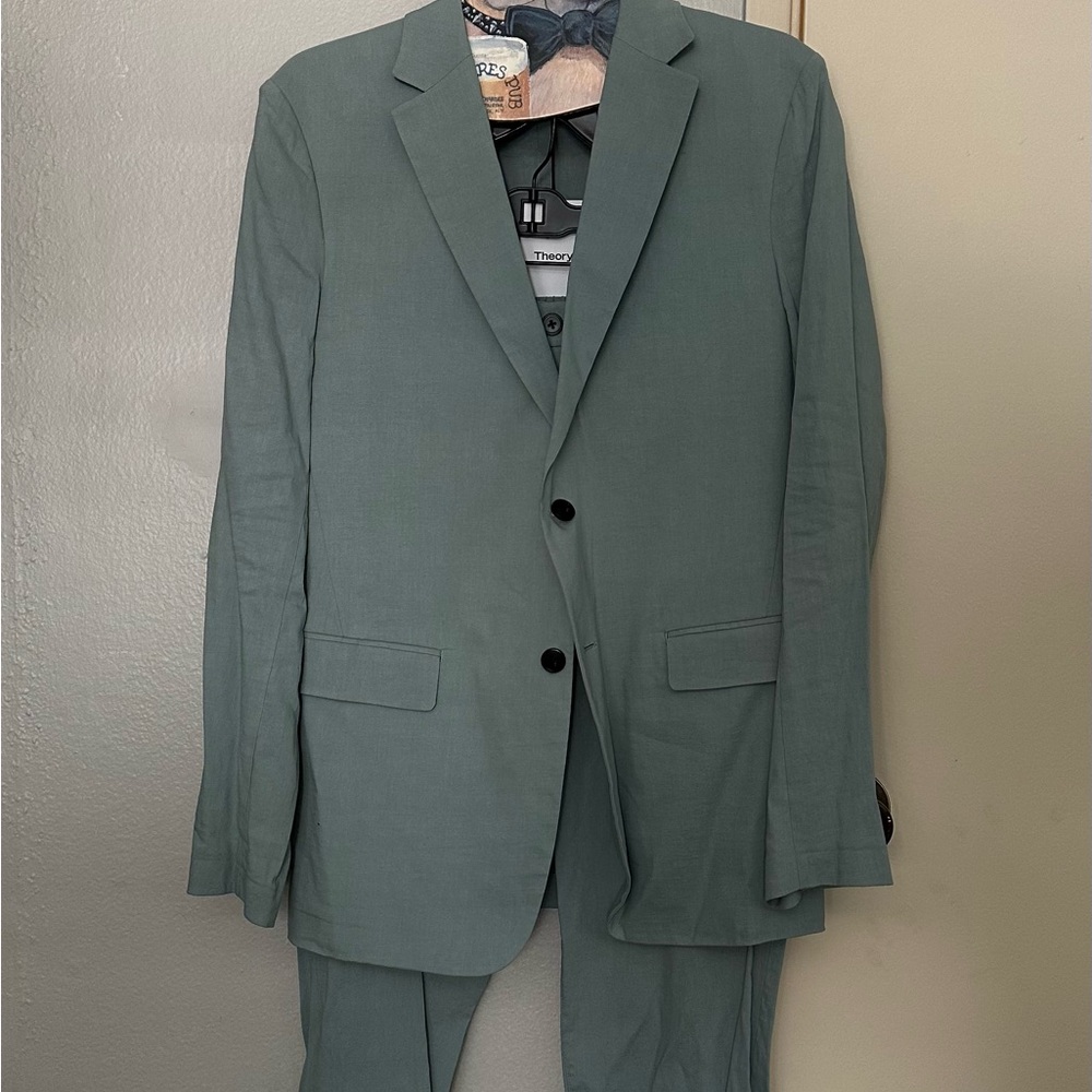 Theory Blie surf Contemporary 2 piece Suit